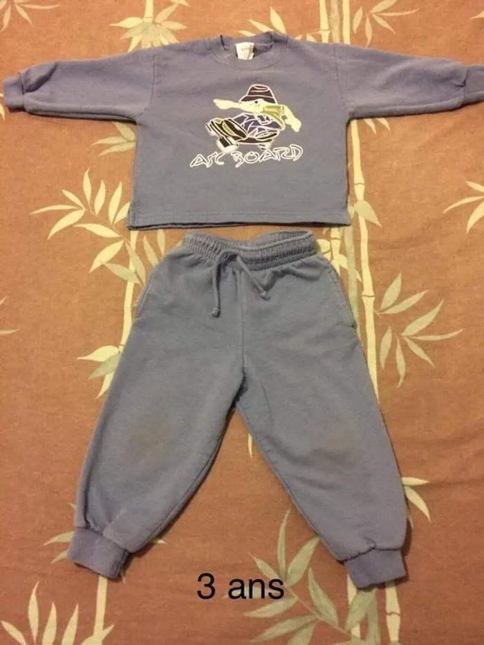 Ensemble jogging 3 ans