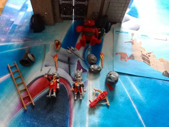 Playmobil 5670 citadelle des chevaliers du dragon avec troll - photo numéro 2
