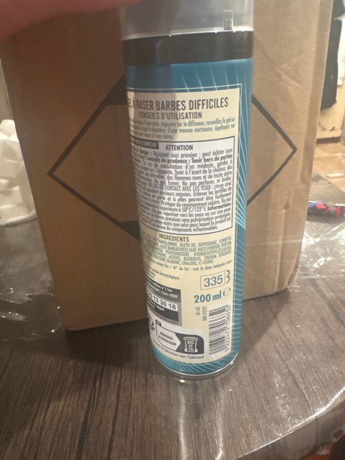 Gel à raser - photo numéro 2