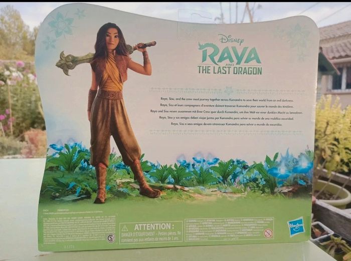 coffret de figurines Disney raya et le dernier dragon neuf et scellé - photo numéro 3