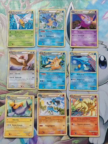Lot de 16 cartes Pokémon 