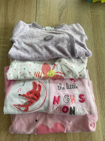 Lot pyjama naissance fille