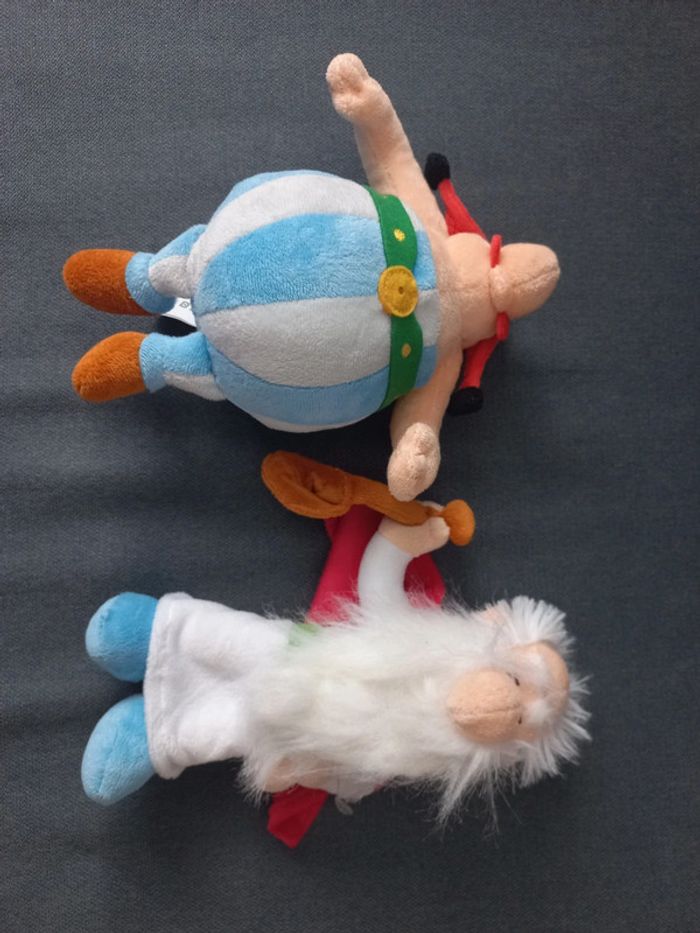 Peluches Asterix et Panoramix - photo numéro 5