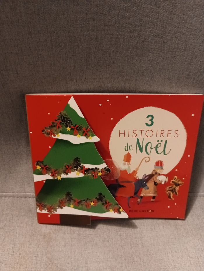 Livre 3 histoires de Noël père castor