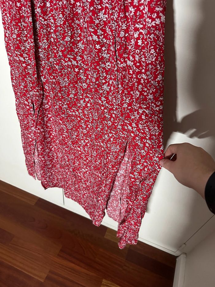 SheIn Robe à motif fleuri avec fentes - photo numéro 3