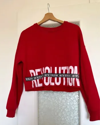 Sweat rouge Tally Weijl
