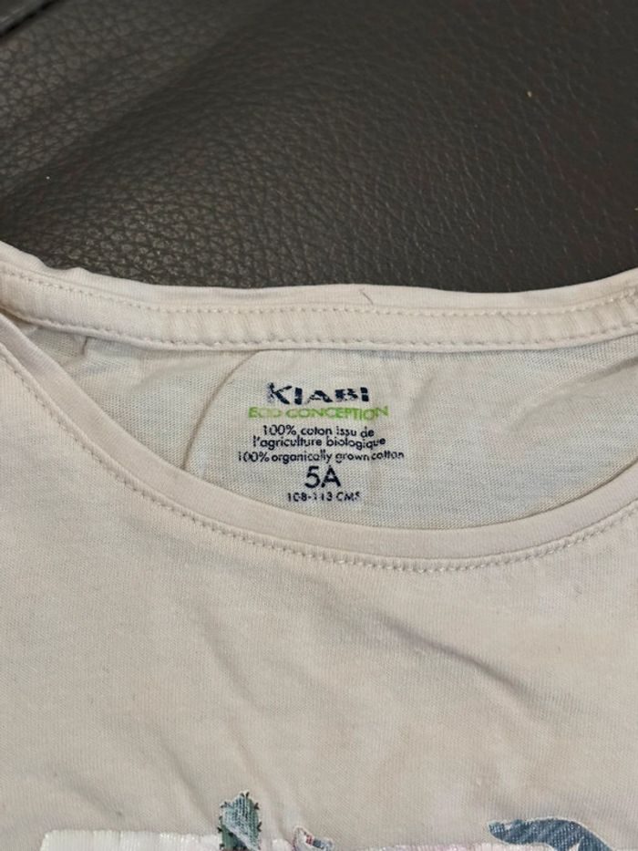 Lot de 2 t-shirt manches courtes taille 5 ans - photo numéro 4