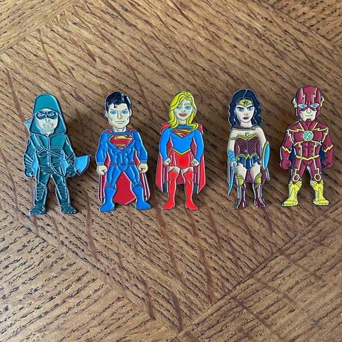 Lot de Pins DC Comics
