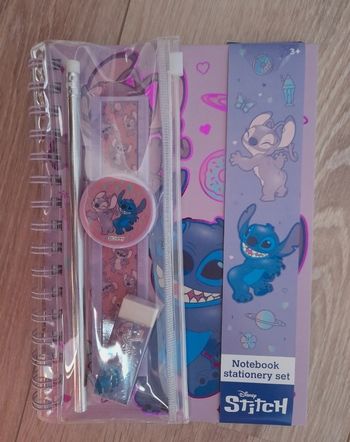 Set papeterie Angel et Stitch