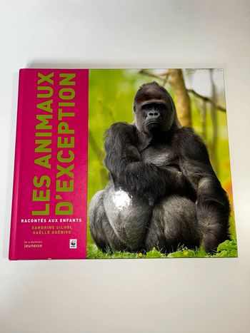 Livre : Les animaux d'exception racontés aux enfants