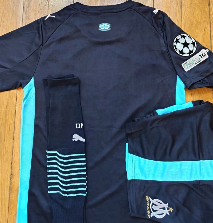 Marseille 2026 kit complet 14 ans avec patch - photo numéro 3