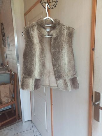 gilet à poils