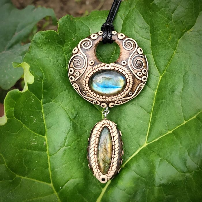 Collier totem labradorite - photo numéro 6