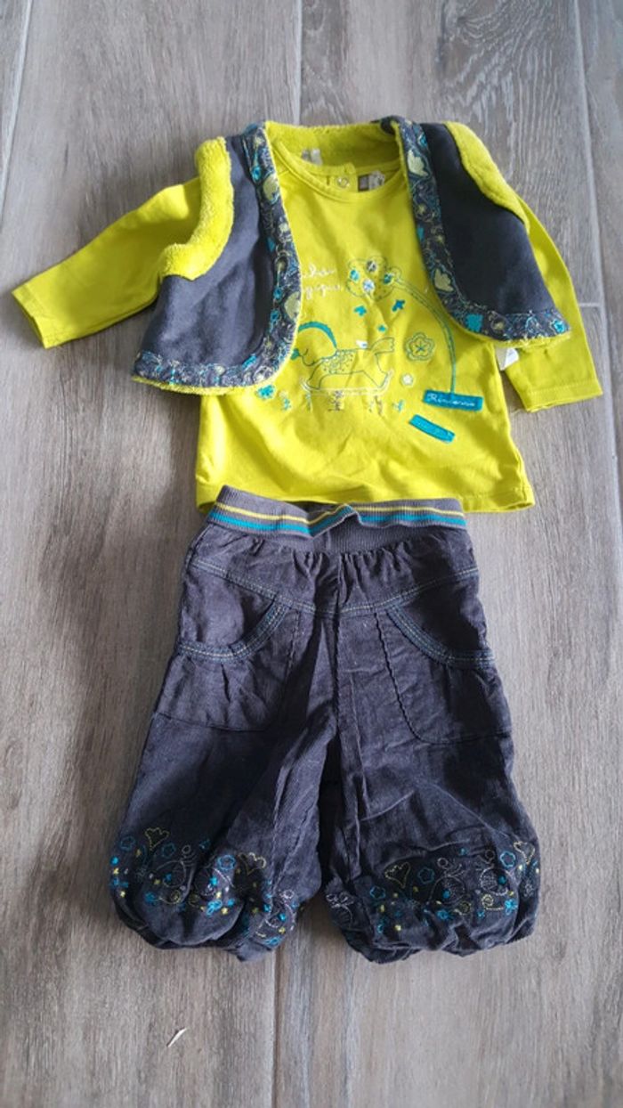 Lot automne / hiver fille 3 mois (16 articles) - photo numéro 2