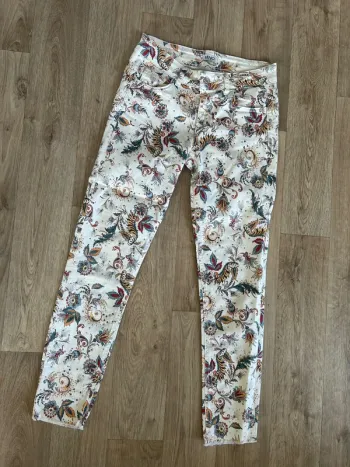 Liu jo Pantalon jeans imprimée femme taille 38 Us 28