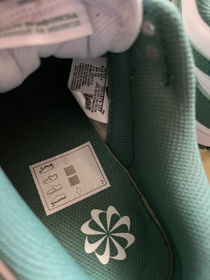Nike dunk low next nature vert bicoastal - photo numéro 7