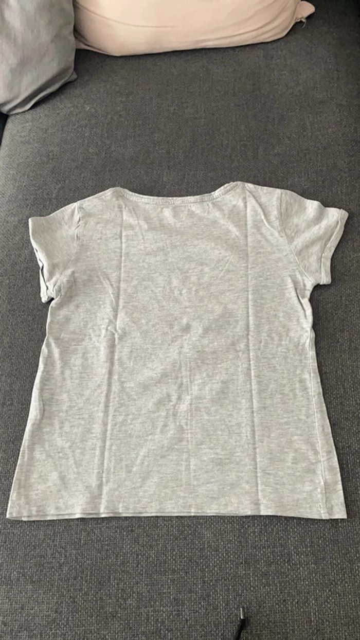 T-shirt gris - photo numéro 3