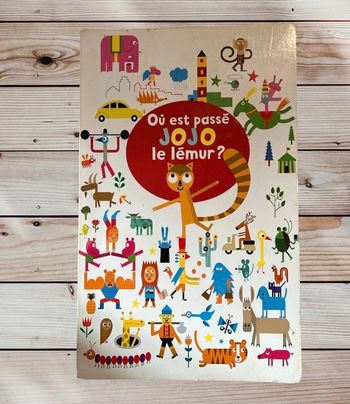Grand livre où est passé Joko le lemur