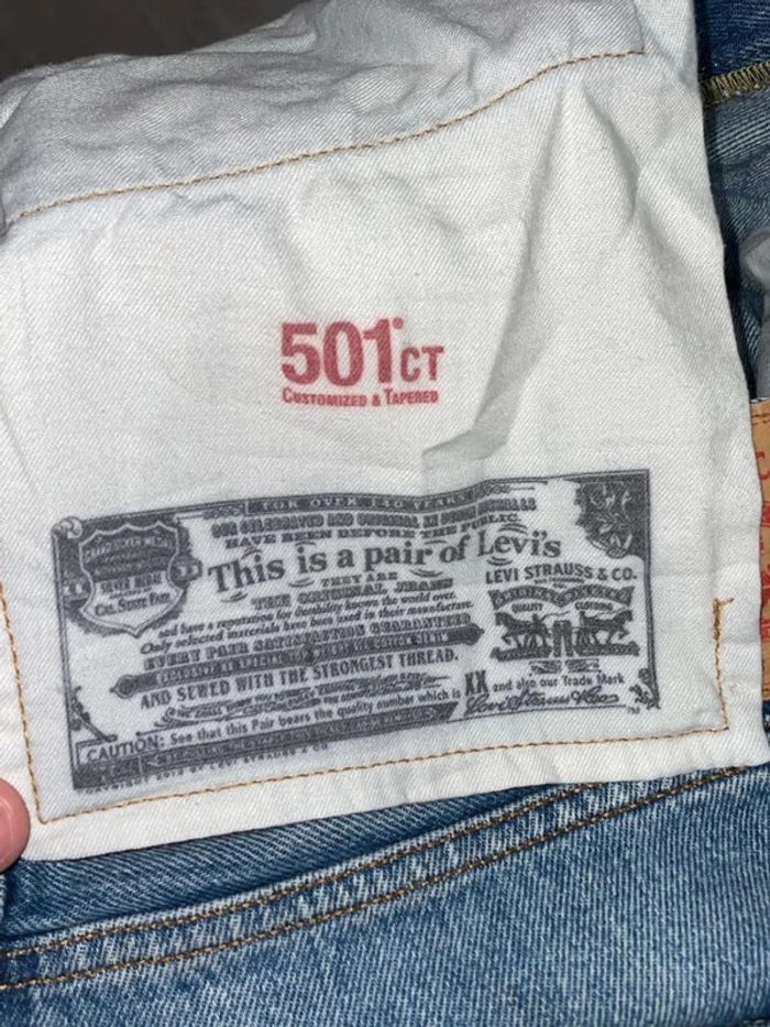 Jean levi’s 501 taille W33 L34 bleu - photo numéro 4