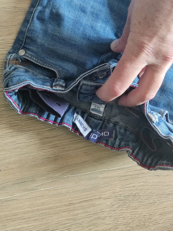 Ensemble 2 pièces jean et polo Sergent Major Okaidi Vertbaudet Taille 3 ans - photo numéro 5