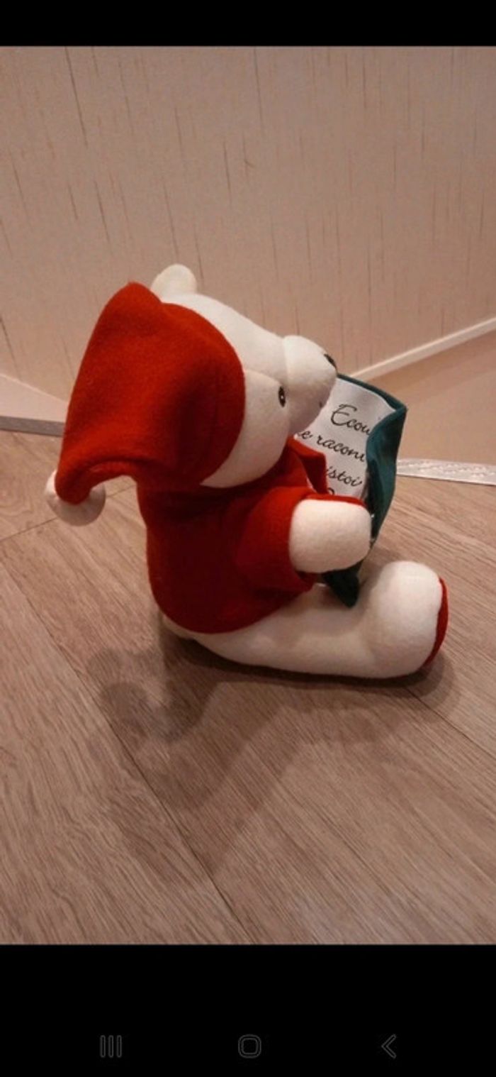 Peluche qui raconte une histoire de Noël 👻 - photo numéro 2