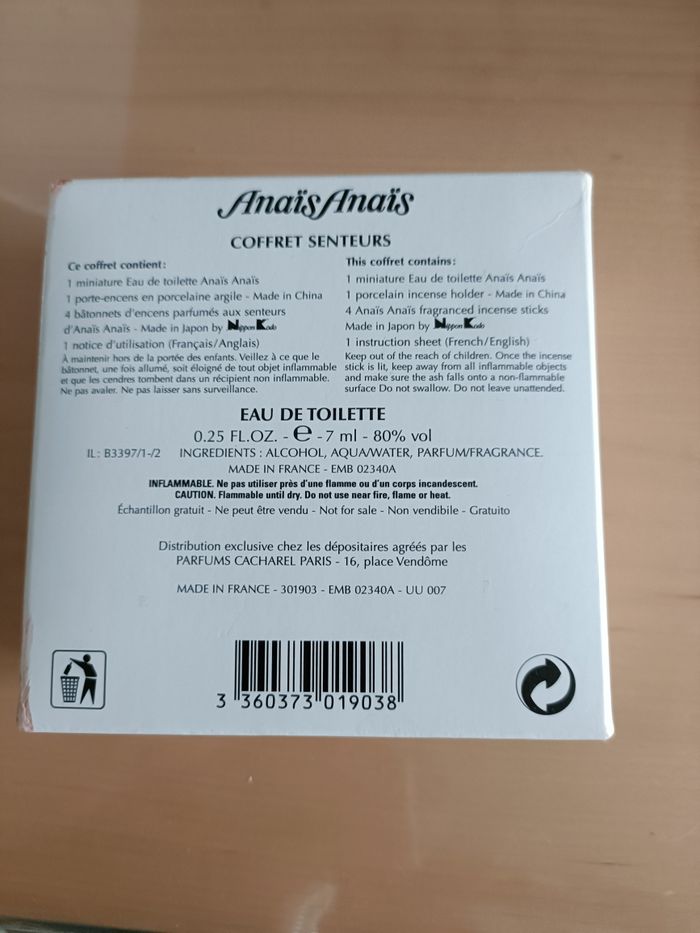 PETIT COFFRET ANAIS DE CHEZ CACHAREL AVEC MINIATURE - photo numéro 2