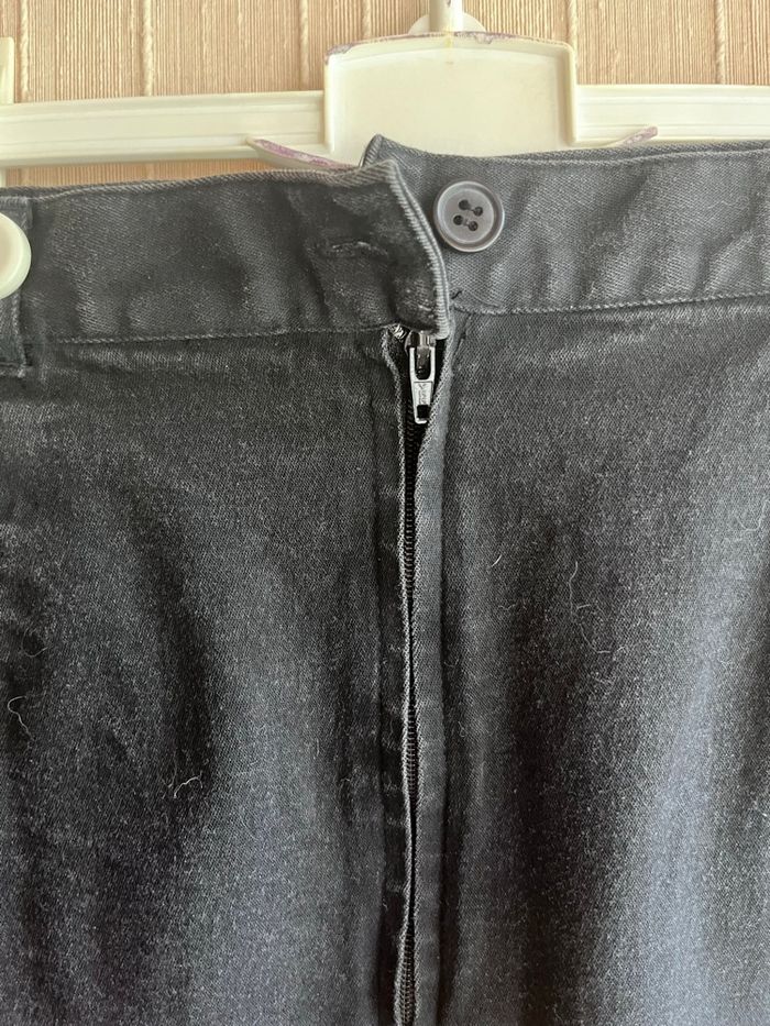 Jupe noire effet jean taille 36/38 - photo numéro 5