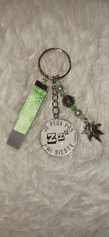 Porte clé humour sieste