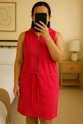 Robe Charles Victor – Rouge – Taille XS – Bon état
