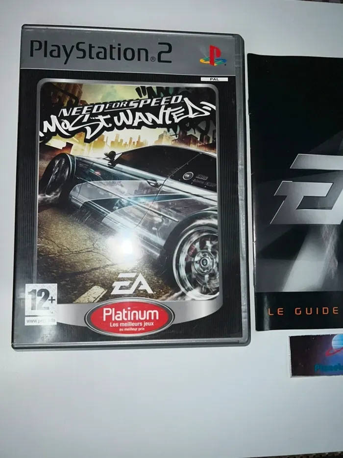 Need For Speed Most Wanted - Jeu PS2 Sans Notice Version Francaise Platinum Sony - photo numéro 2