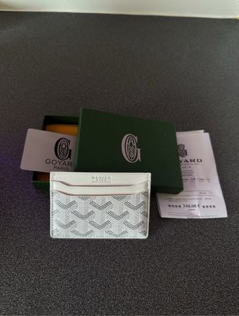 Porte carte goyard blanc