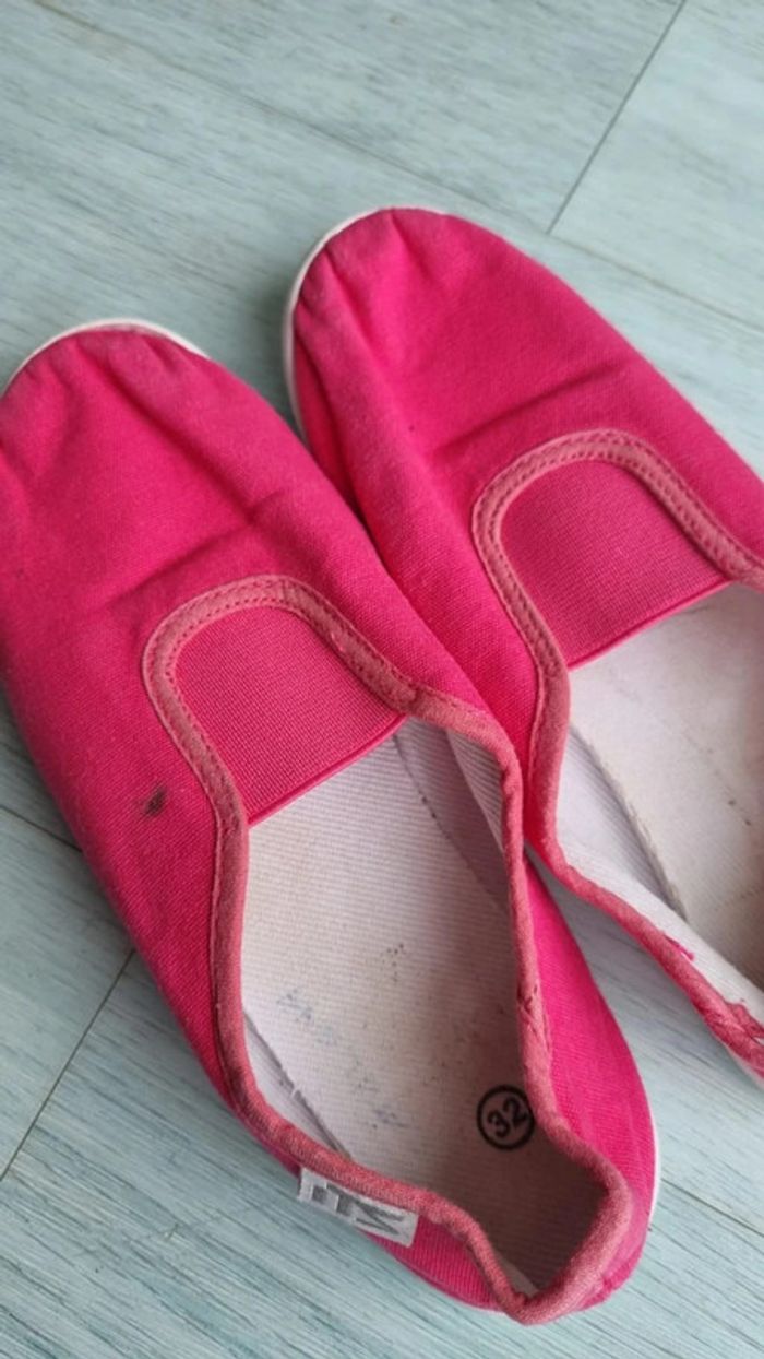 Chaussons rose pointure 32 - photo numéro 3
