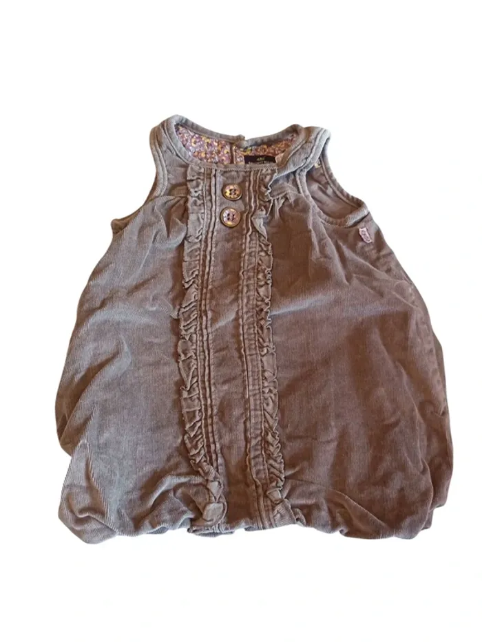 Ensemble robe + tee-shirt 6 mois sergent major - photo numéro 2