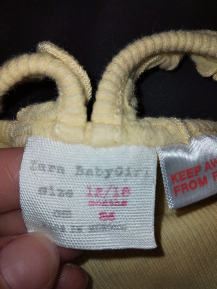 Body 12/18 mois Zara - photo numéro 2