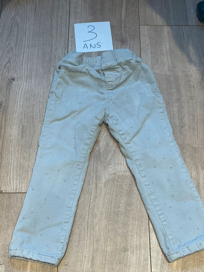 Pantalon doublure polaire Okaïdi 3 ans TBE - photo numéro 2