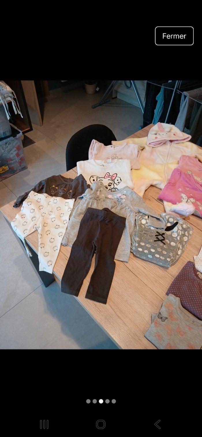 Lot vêtements fille 6 mois - photo numéro 3