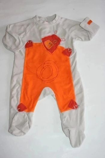 Pyjama velours Marèse 6 mois