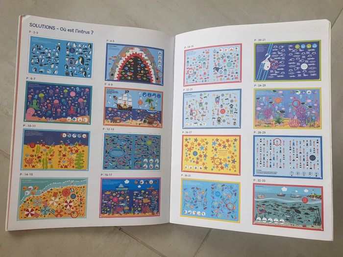 Livre Cherche et trouve Océan Tomawak - photo numéro 2