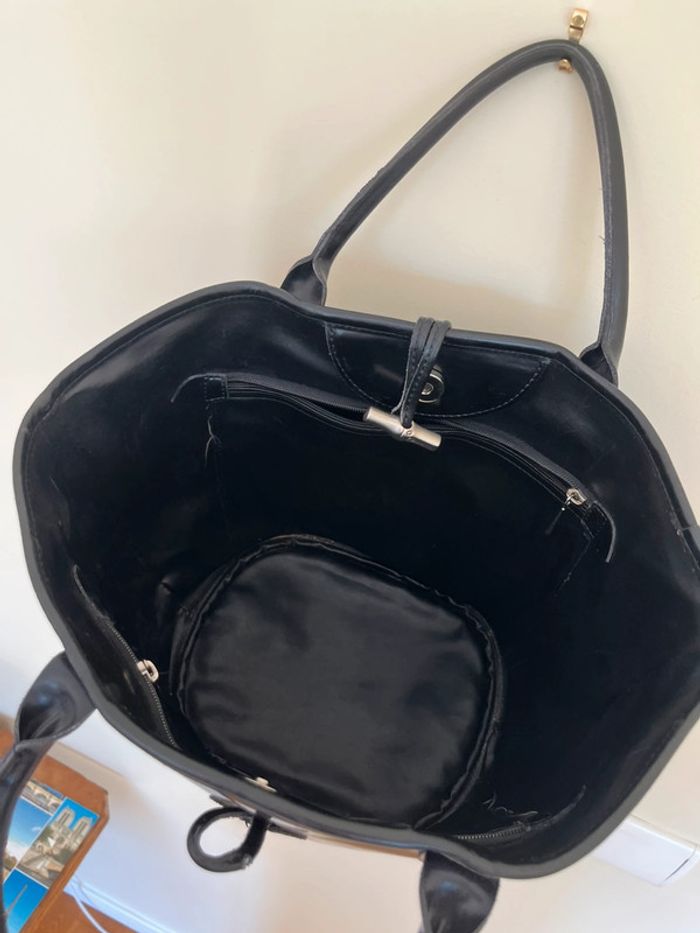 Sac vintage Longchamp noire - it bag - photo numéro 11