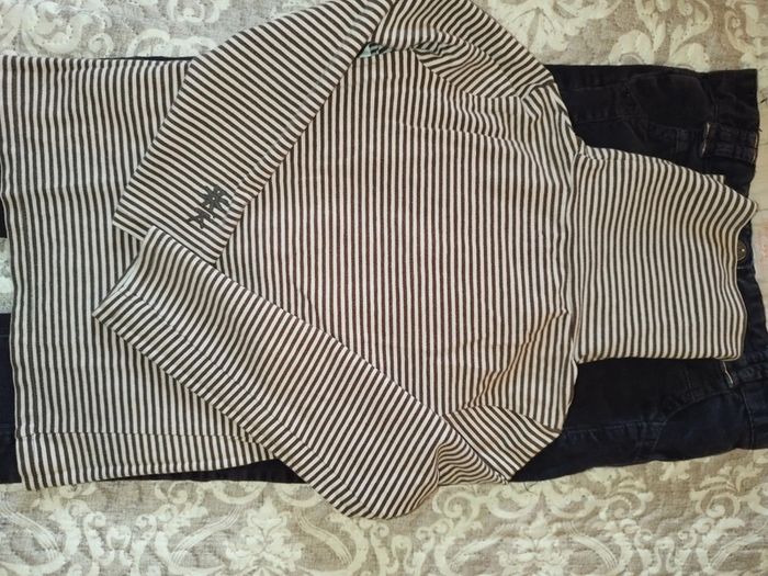 Lot d'un tee-shirt col roulé Okaidi et un pantalon velours Sergent Major - photo numéro 2