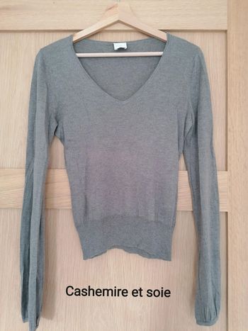 Pull soie et cashemire M