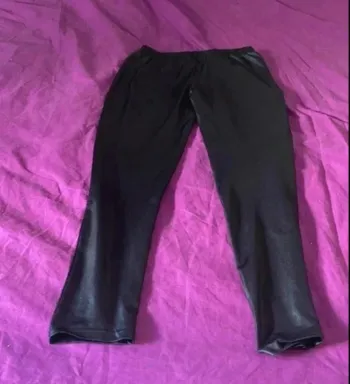 Legging noir mim femme 36 effet cuir
