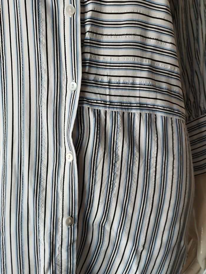 Chemise rayée Riu Paris taille 46 - photo numéro 3