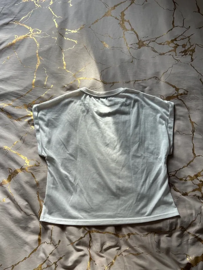 T shirt blanc femme - photo numéro 2
