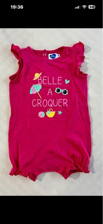 Combi short Mots d’Enfants T.9M