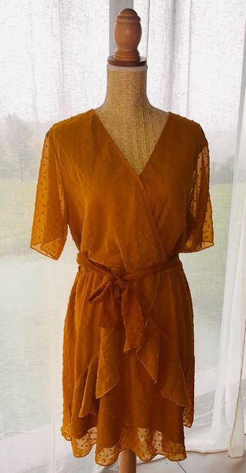 Robe moutarde