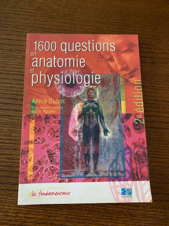 1600 questions en anatomie et physiologie