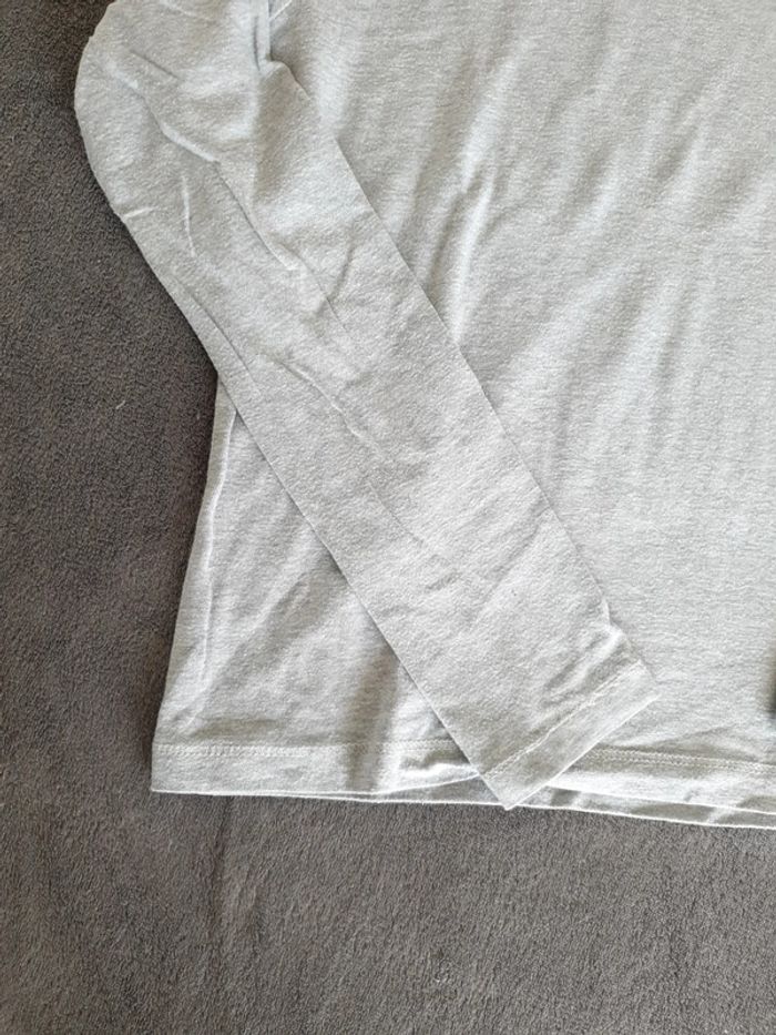 Sous pull gris fille 10 ans - photo numéro 5