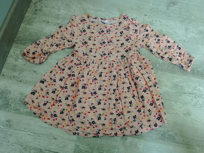 Robe fille manche longue