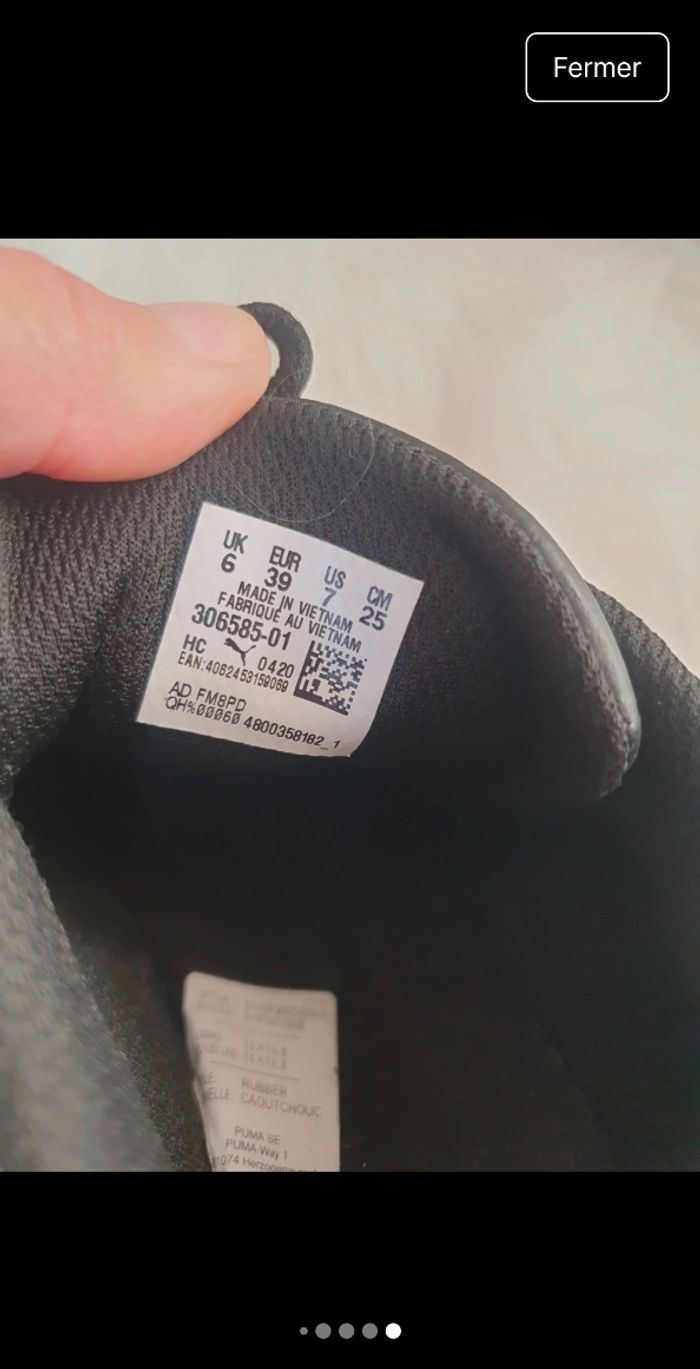 Puma BMW M Motorsport Future Kart Cat Baskets - photo numéro 9